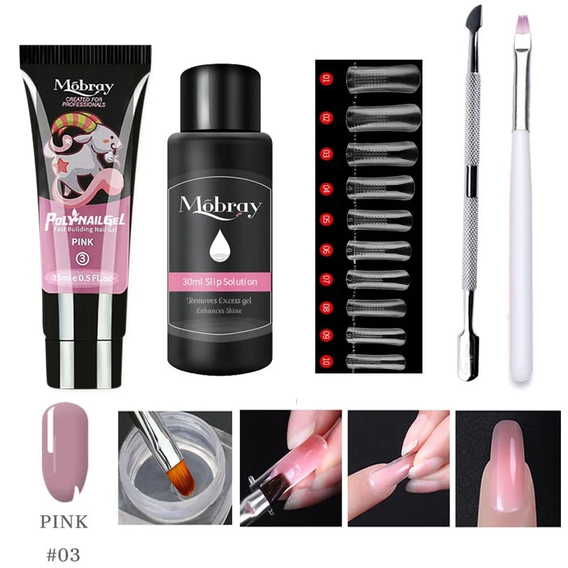 Gel Alongador de Unhas Polygel - Image 14