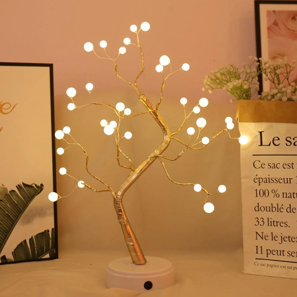 Árvore Bonsai Decorativa em LED