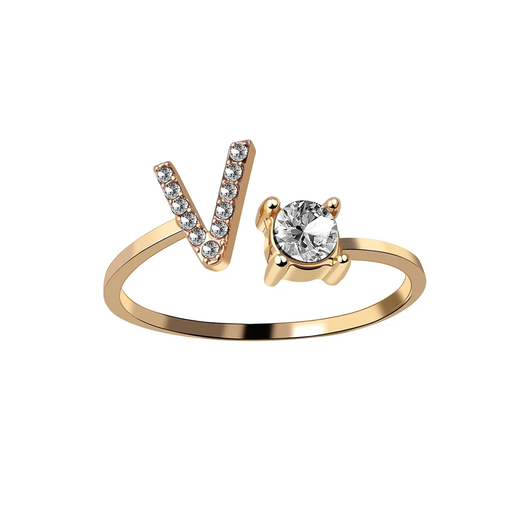 Anel Inicial Elegance - Ajustável - Image 13