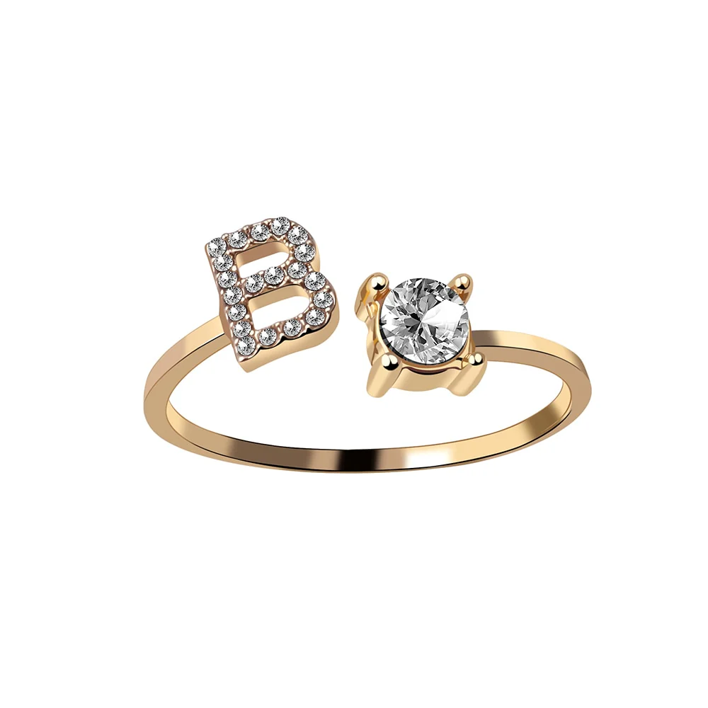 Anel Inicial Elegance - Ajustável - Image 15
