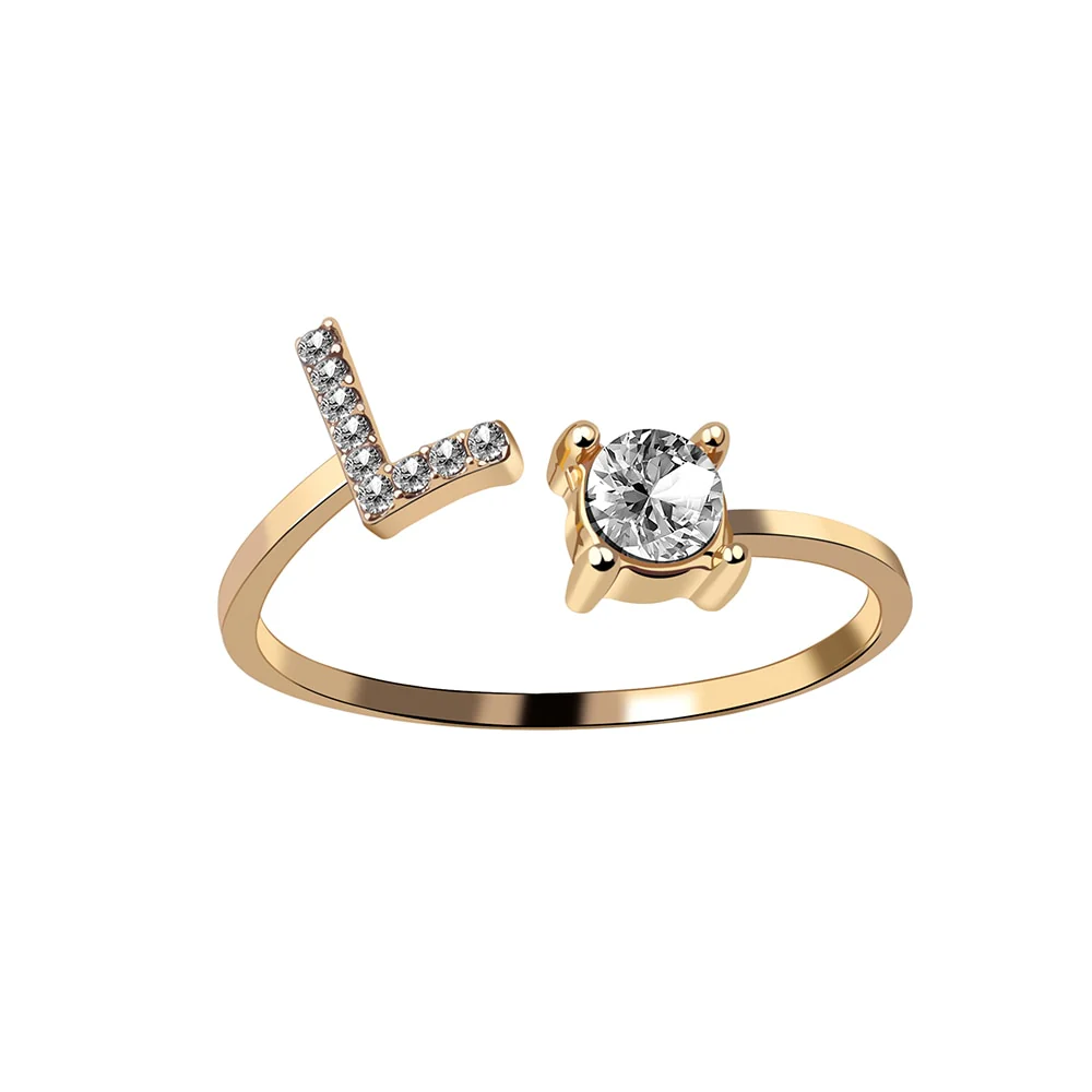 Anel Inicial Elegance - Ajustável - Image 21