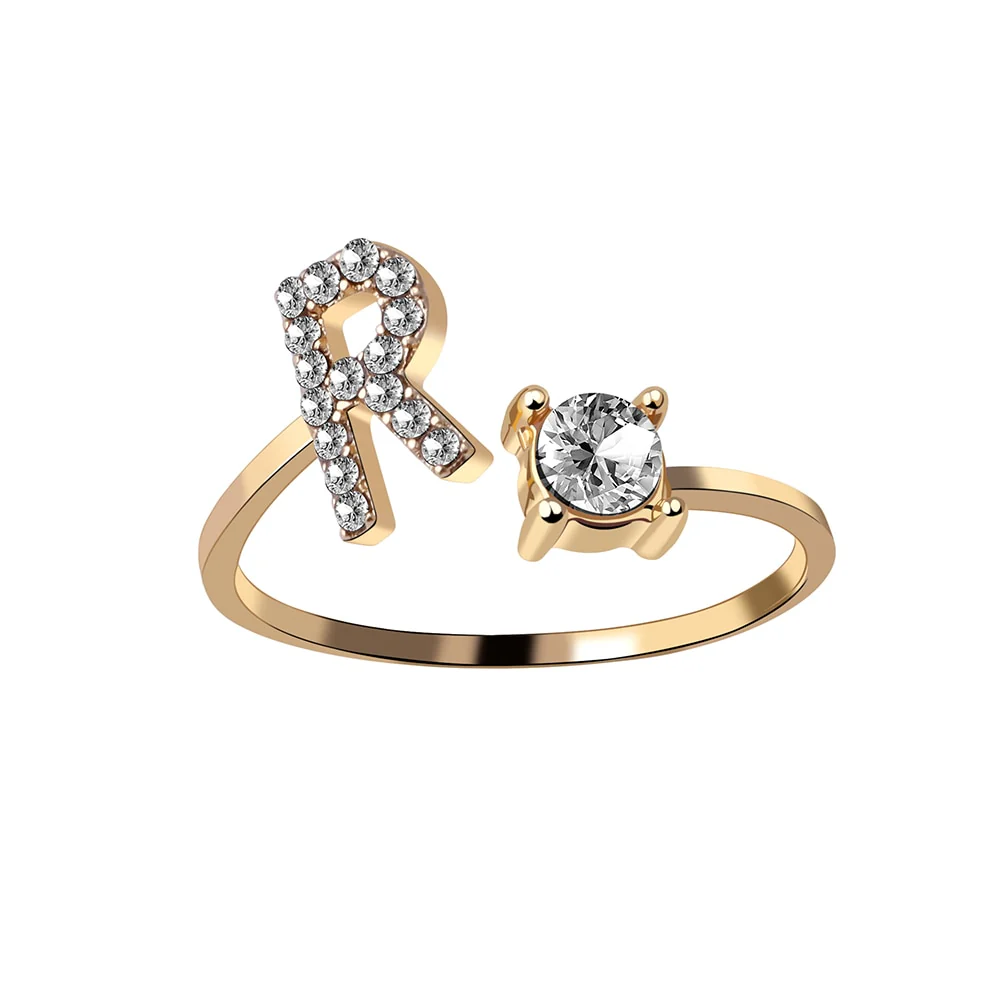 Anel Inicial Elegance - Ajustável - Image 36