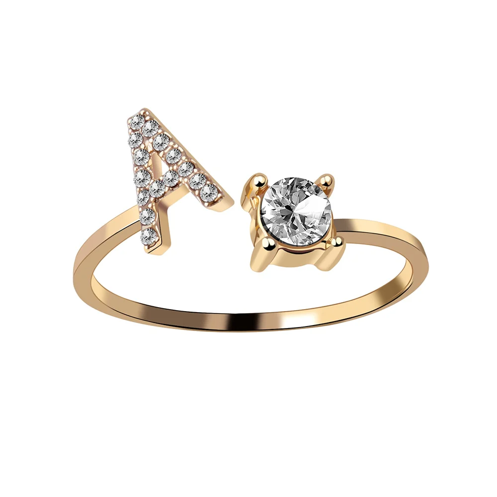 Anel Inicial Elegance - Ajustável - Image 43