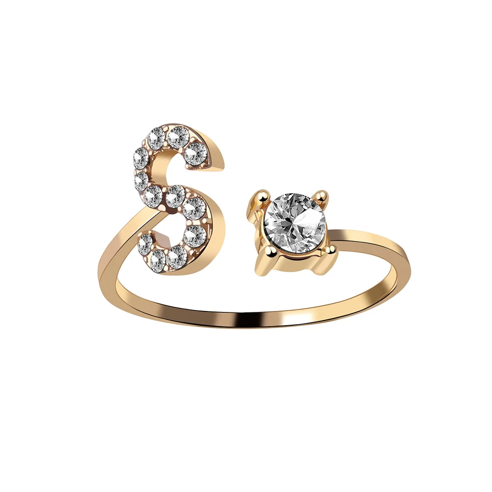 Anel Inicial Elegance - Ajustável - Image 6
