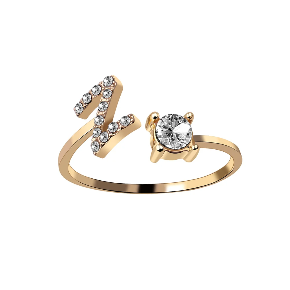 Anel Inicial Elegance - Ajustável - Image 8