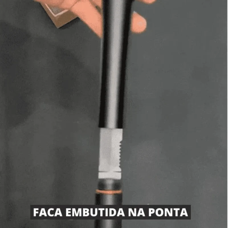 Bastão De Autodefesa Com Lanterna Policial - Power Force | Esquenta Black Friday ⚡+ Frete Grátis - Image 3