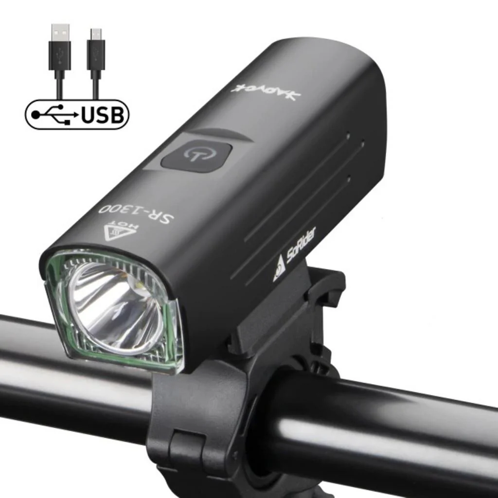 Farol LED de bicicleta recarregável - Image 2