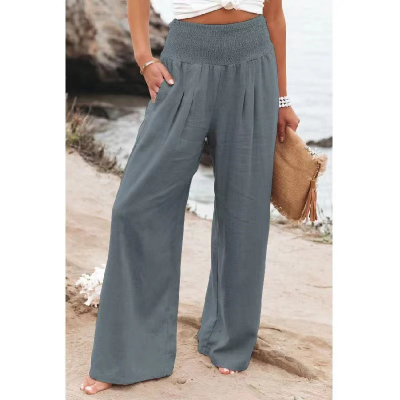 Calça Pantalona Alma Natural / Tendência Moda Verão 2023 - Image 12