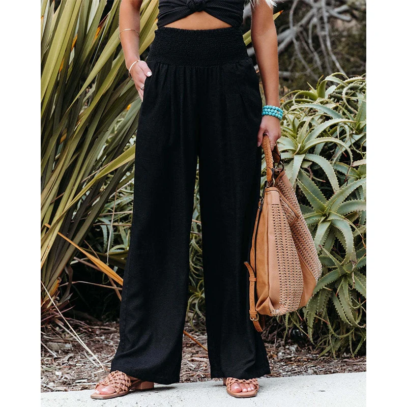 Calça Pantalona Alma Natural / Tendência Moda Verão 2023 - Image 13