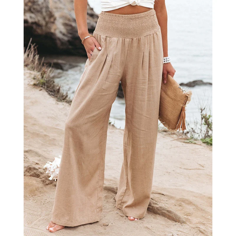 Calça Pantalona Alma Natural / Tendência Moda Verão 2023 - Image 15