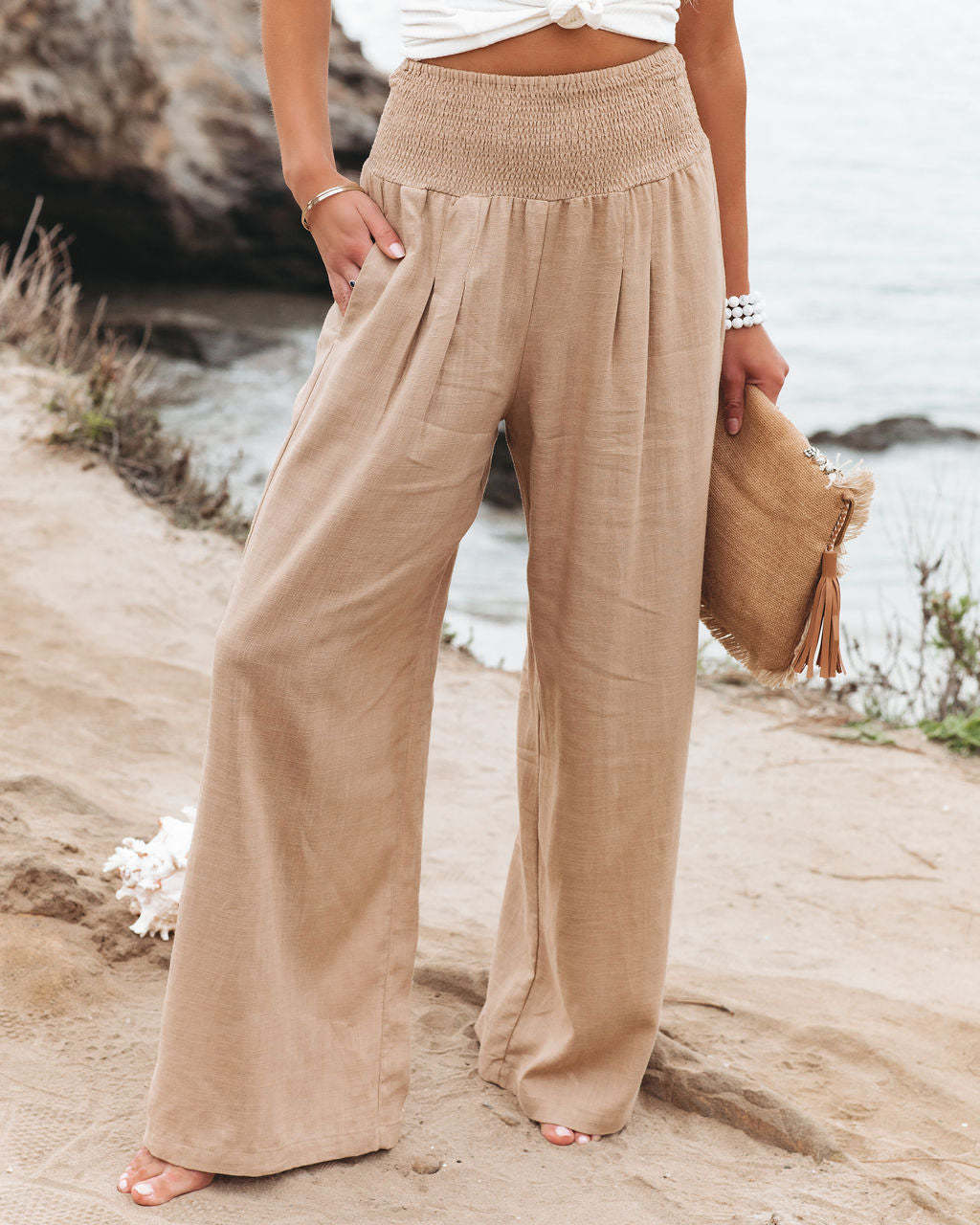 Calça Pantalona Alma Natural / Tendência Moda Verão 2023 - Image 5