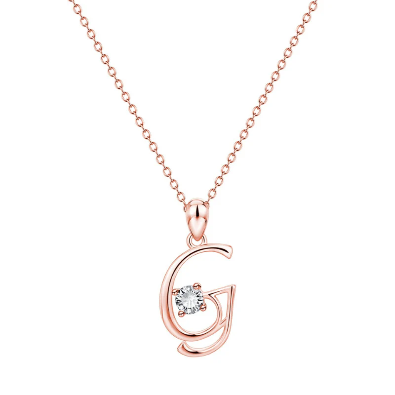 Colar com Letra Inicial Banhado à Ouro 18k e Pedra de Zircônia - APENAS HOJE - Image 8