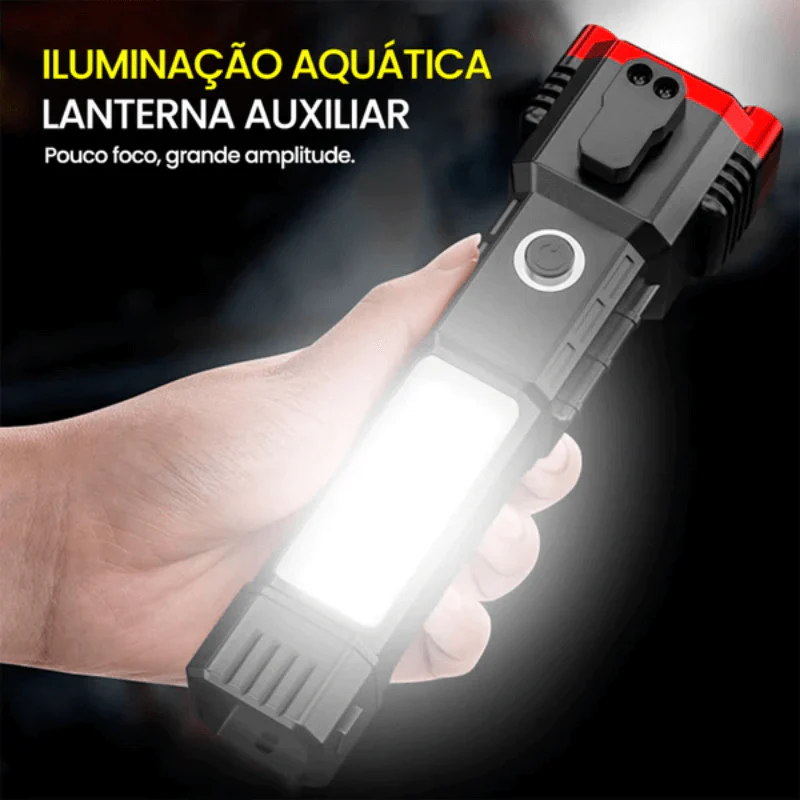 Lanterna Tática Indestrutível 4 em 1 - Ultra Potência - ÚLTIMO DIA NA PROMOÇÃO - Image 7