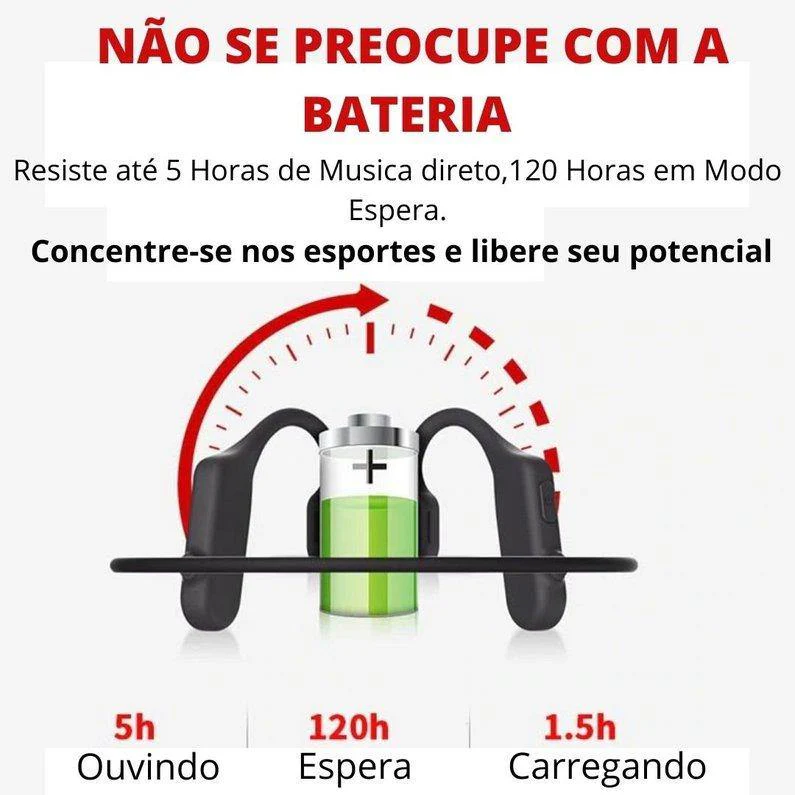 FONE BIG YUMMI® 2.0 (condução óssea) - Sem Fio Bluetooth🎧 - Image 5