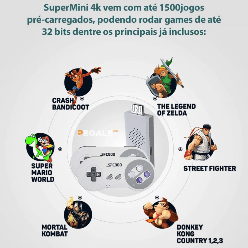 Super Game  Retro 4K | Esquenta Black Friday ⚡+ Frete Grátis - Image 3