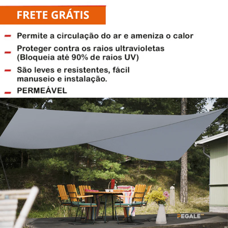 Toldo Portátil com Proteção UV - Flexível e Ultra Resistente - Image 3