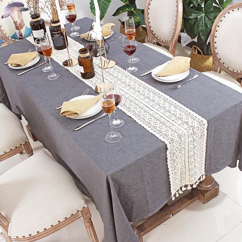 Trilho de Mesa Crochê 100% Algodão - Image 2