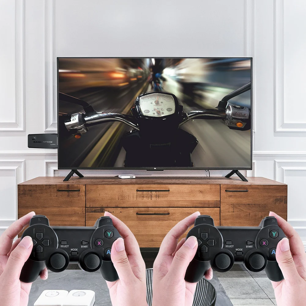 Vídeo Game Stick Retrô Original 4k Com 10000 Jogos + 2 Brindes - Image 6
